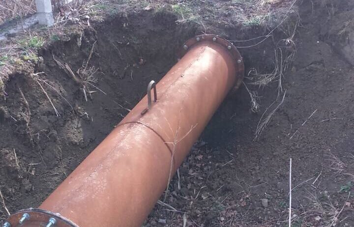 RADOVI NA SANACIJI POTISNOG CEVOVODA „POVRTAR“