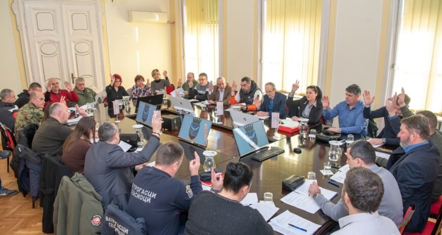 78. sednica Okružnog štaba: Spremni za porast vodostaja i izazove u narednom periodu